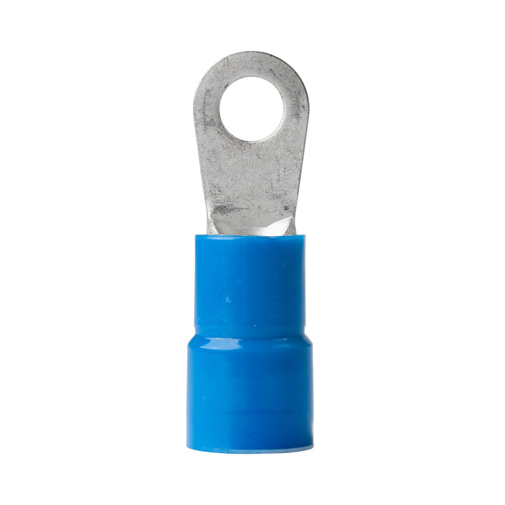 Ancor 6 AWG - 1/4" Nylon Ring Terminal - 25-Pack - Deckhand Marine Supply