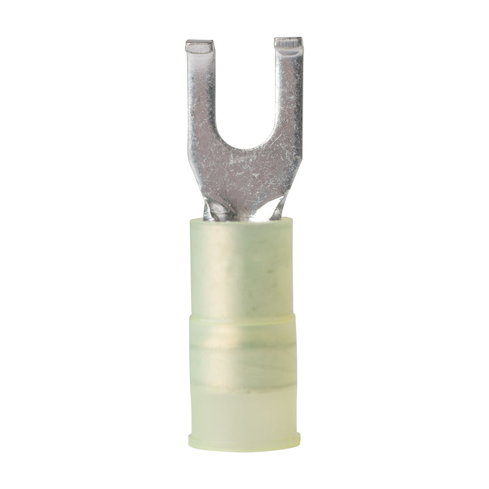 Ancor 12-10 AWG - #8 Nylon Flanged Spade Terminal - 25-Pack - Deckhand Marine Supply