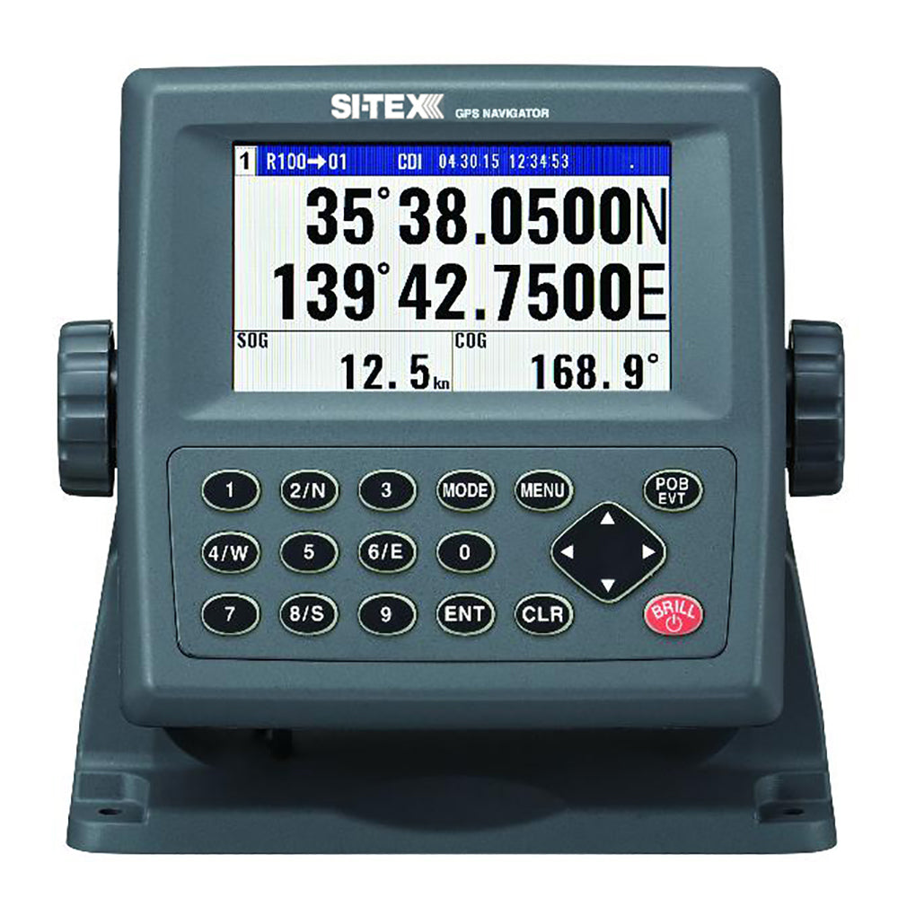 SI-TEX GPS-915 Receiver - 72 Channel w/Large Color Display - Deckhand Marine Supply