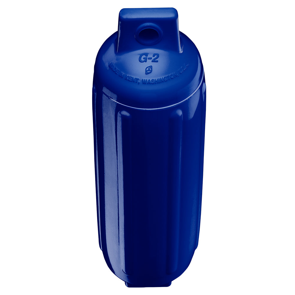 Polyform G-2 Twin Eye Fender 4.5" x 15.5" - Cobalt Blue - Deckhand Marine Supply