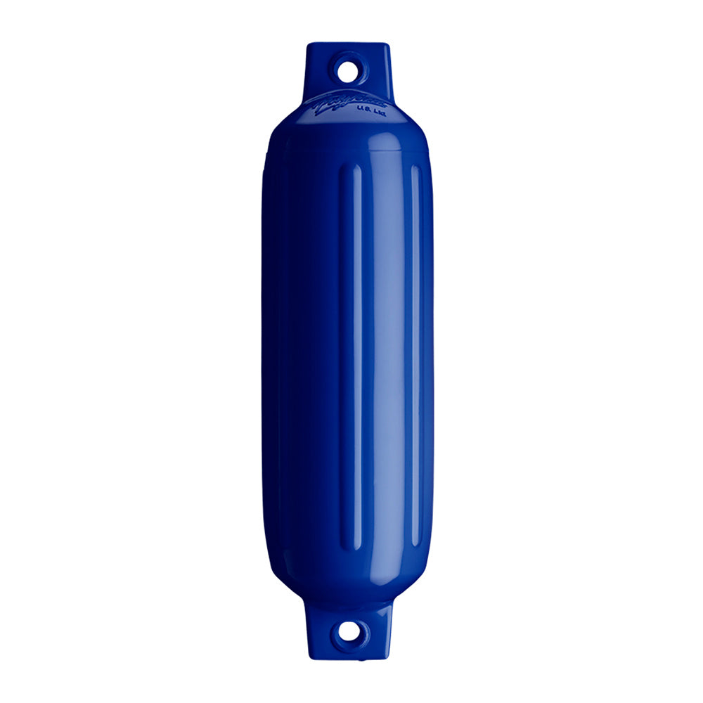 Polyform G-2 Twin Eye Fender 4.5" x 15.5" - Cobalt Blue - Deckhand Marine Supply