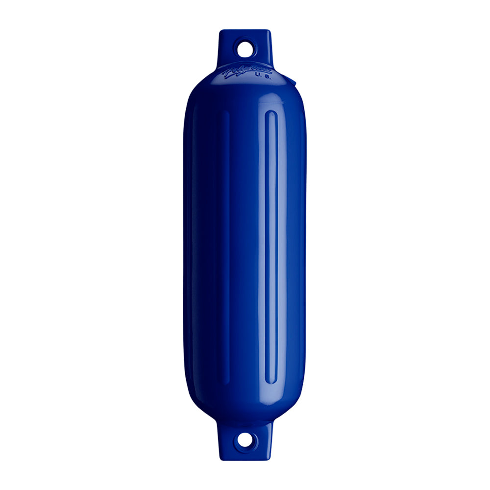 Polyform G-3 Twin Eye Fender 5.5" x 19" - Cobalt Blue - Deckhand Marine Supply