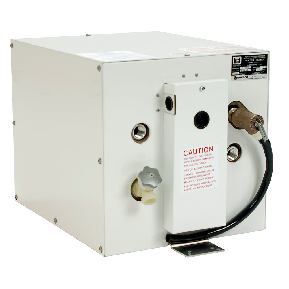 Whale Seaward 6 Gallon Hot Water Heater - White Epoxy - 120V - 1500W - Deckhand Marine Supply