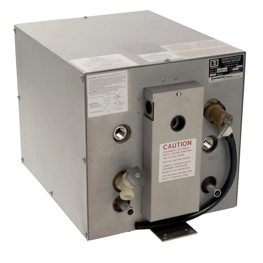 Whale Seaward 6 Gallon Hot Water Heater w/Front Heat Exchange - Galvanized Steel - 240V - 1500W - Deckhand Marine Supply