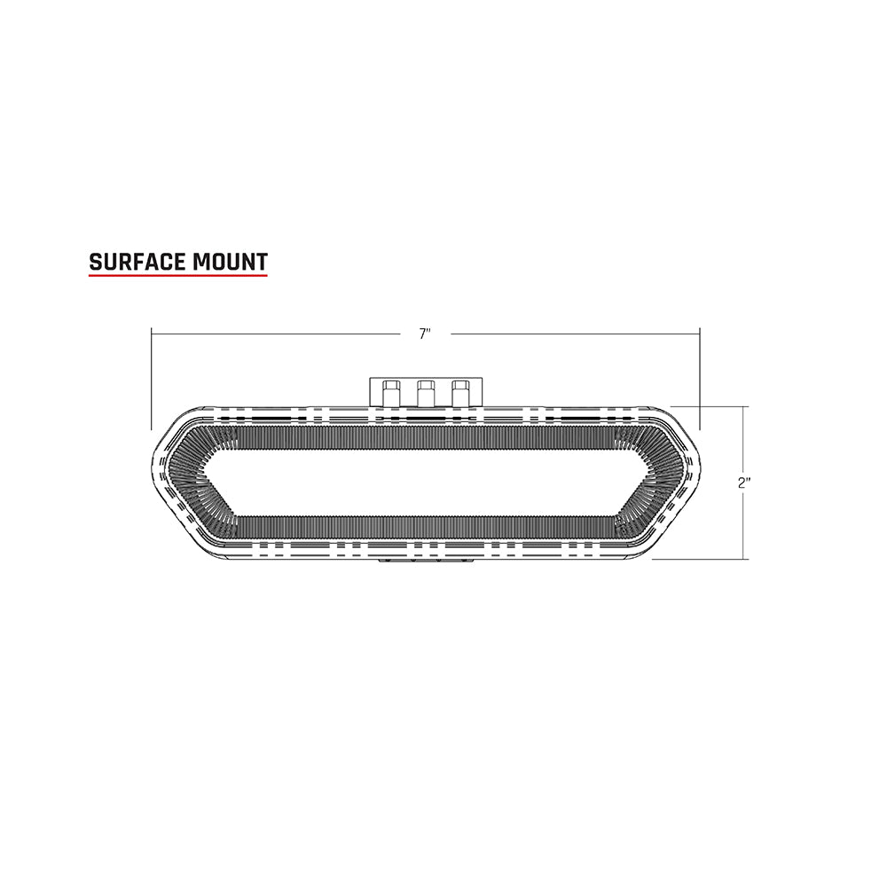 RIGID Industries Chase - Red - Deckhand Marine Supply