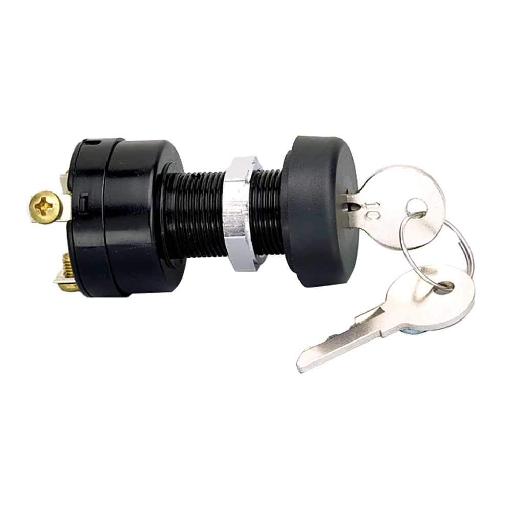 Cole Hersee 3 Position Plastic Body Ignition Switch - Deckhand Marine Supply