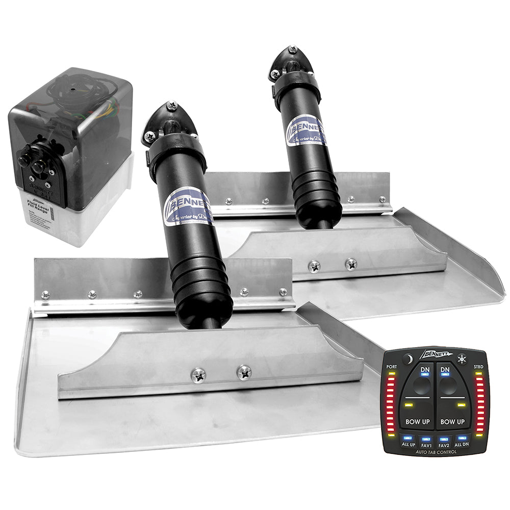 Bennett 1212ATP Hydraulic Trim Tabs w/Auto Trim Pro - Deckhand Marine Supply