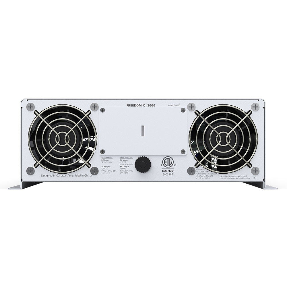 Xantrex Freedom X 3000 Truesine Inverter - 120AC/12DC Hardwire - Deckhand Marine Supply