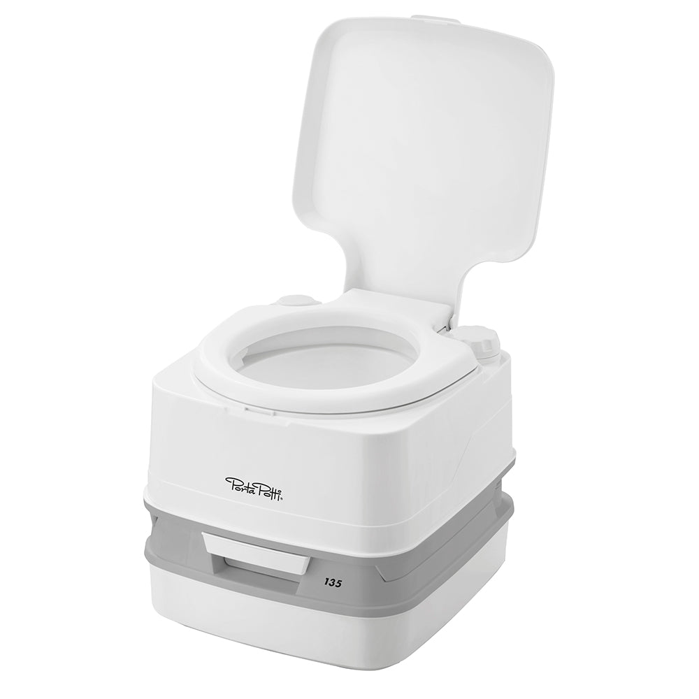Thetford Porta Potti 135 Marine Toilet w/Hold Down Kit - Deckhand Marine Supply