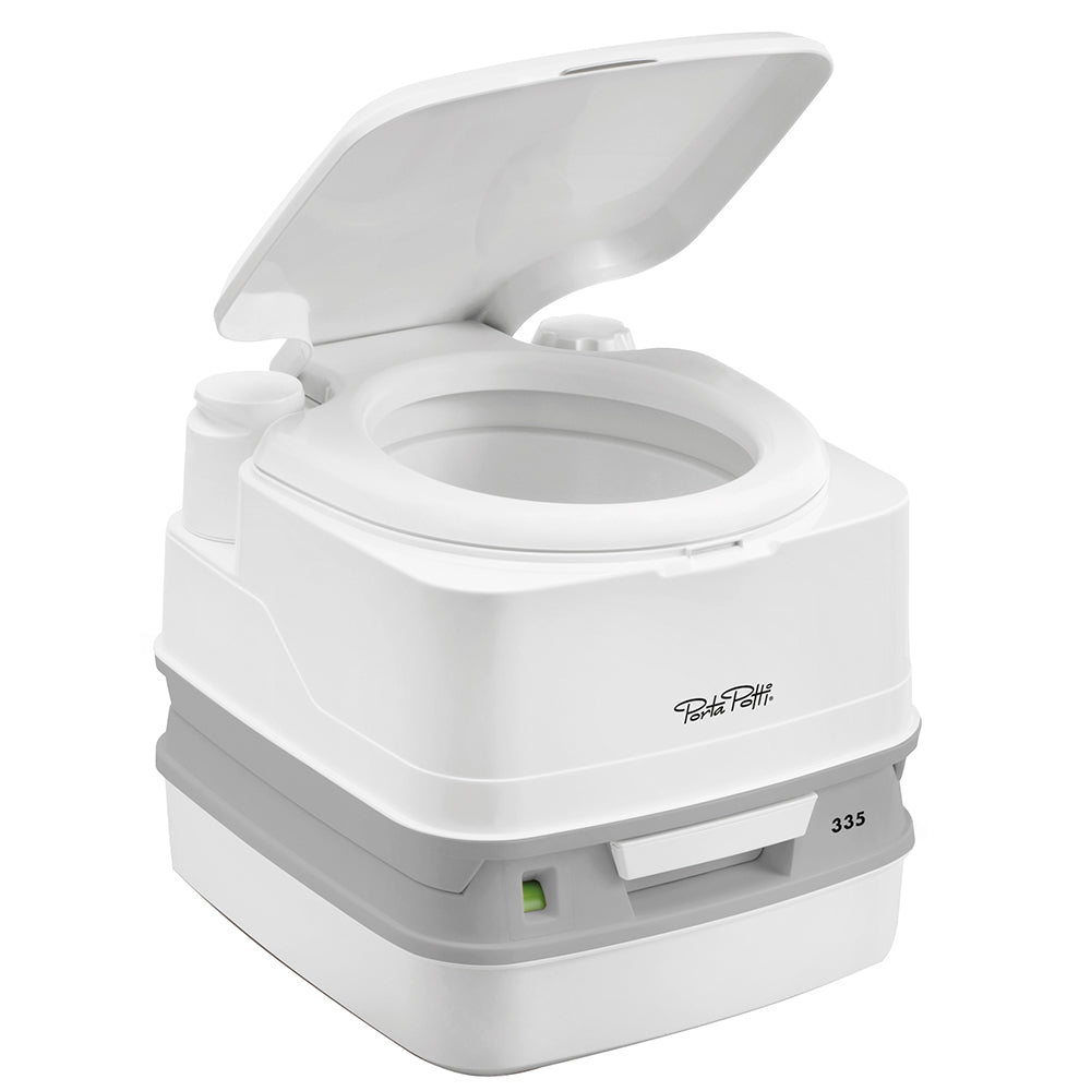 Thetford Porta Potti 335 Marine Toilet w/Hold Down Kit - Deckhand Marine Supply