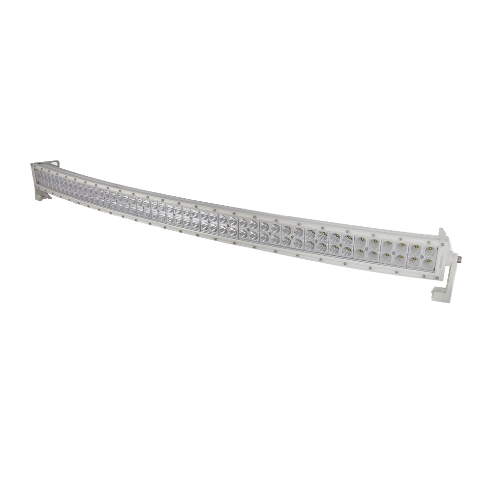 HEISE Dual Row Marine Curved LED Light Bar - 42" - Deckhand Marine Supply