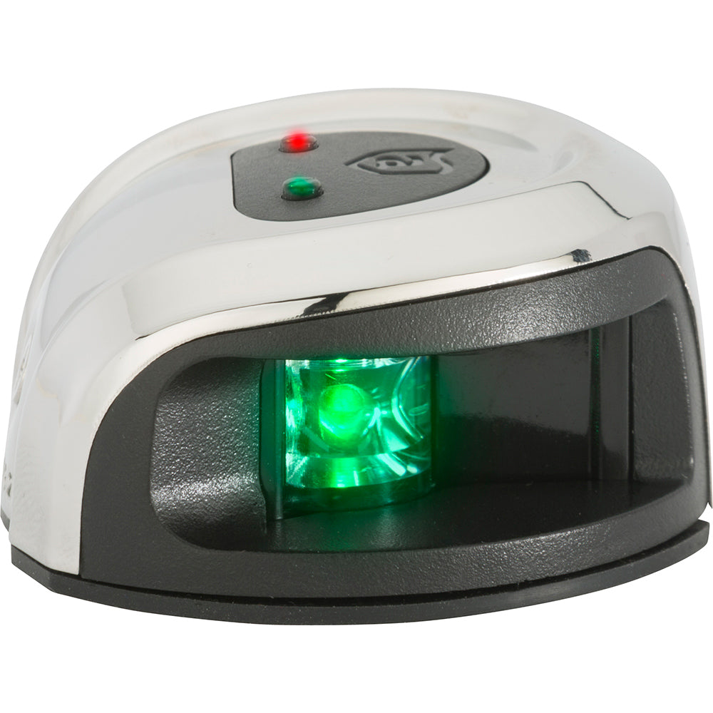 Attwood LightArmor Bow Mount Navigation Light - Stainless Steel - Bi-Color - 2NM - Deckhand Marine Supply
