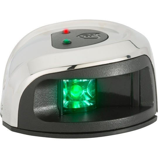 Attwood LightArmor Bow Mount Navigation Light - Stainless Steel - Bi-Color - 2NM - Deckhand Marine Supply