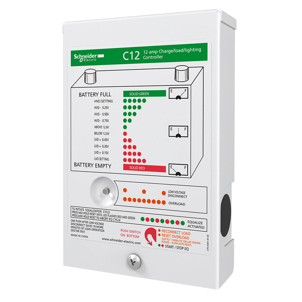 Xantrex C-Series Solar Charge Controller - 12 Amps - Deckhand Marine Supply