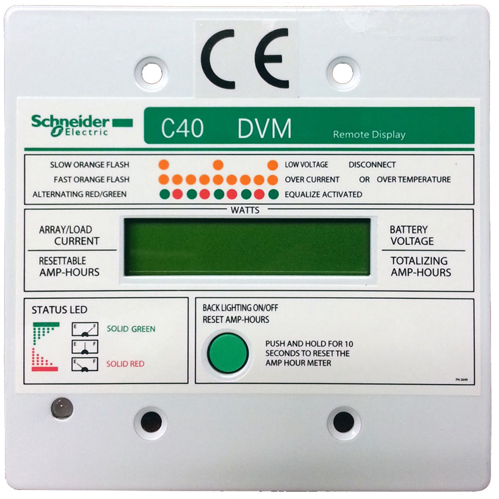 Xantrex C-Series Digital Remote w/50 Cable - Deckhand Marine Supply