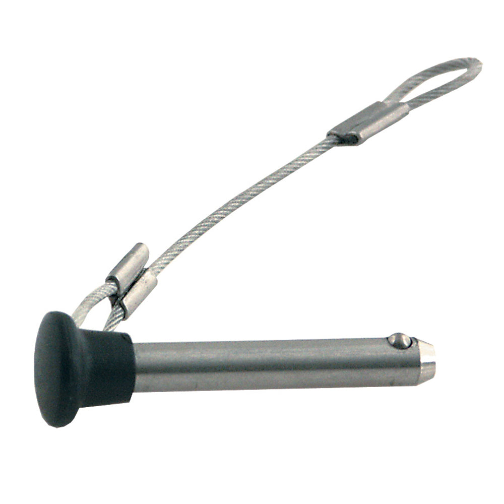 TACO Stainless Steel Pin  Lanyard w/Plastic Knob - Deckhand Marine Supply