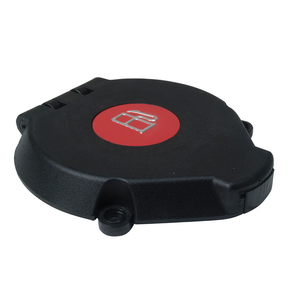 Perko Vented Flip Top Cap f/Fills with 1-1/2" Hose - Black - Deckhand Marine Supply