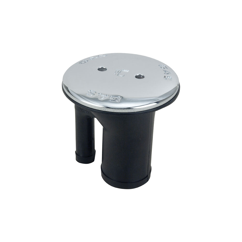 Perko 0541Vented Fill f/1-1/2" Hose - Straight Neck - Gas - Deckhand Marine Supply