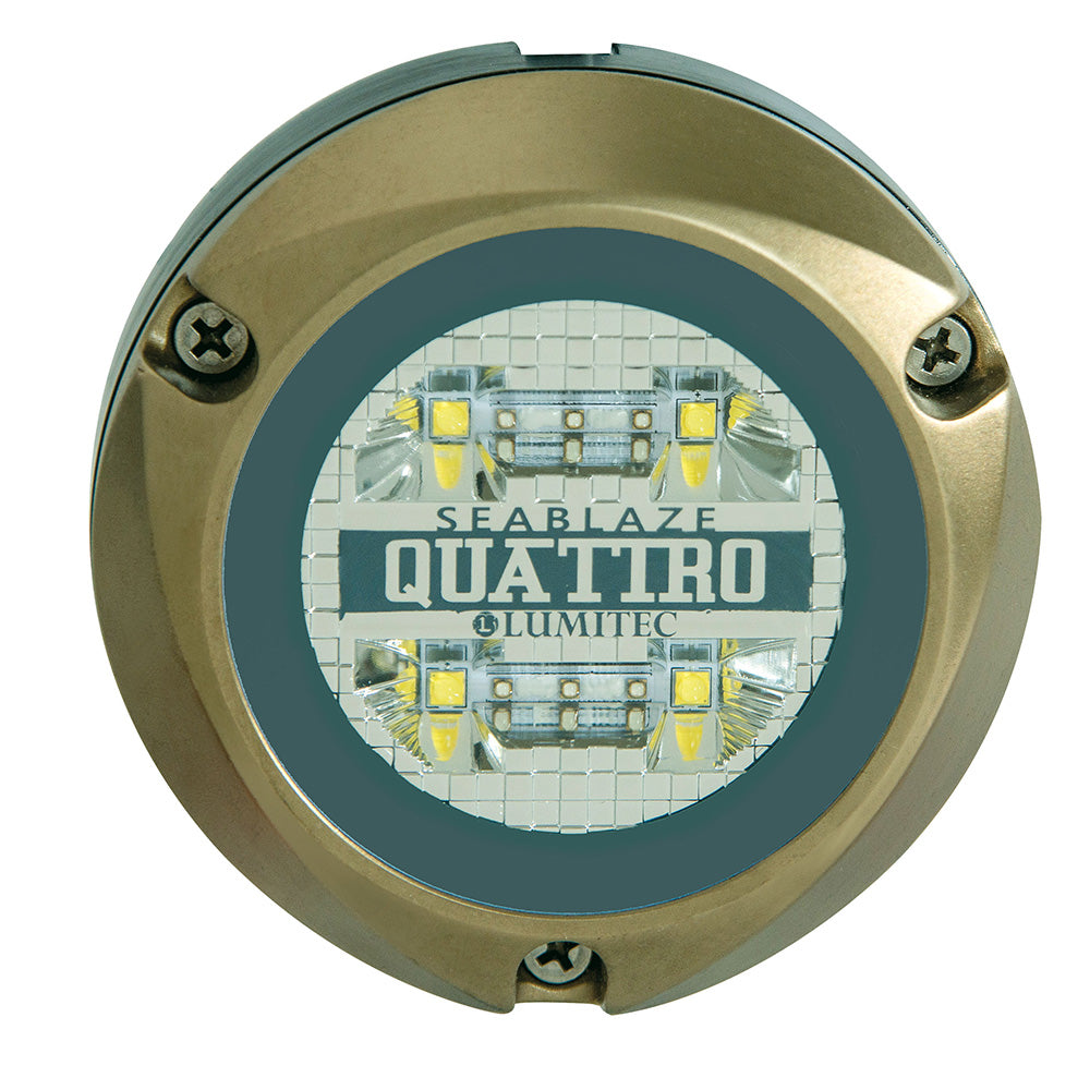 Lumitec Zambezi Quattro Surface Mount Underwater Light - Spectrum RGBW - Deckhand Marine Supply