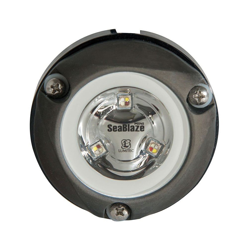 Lumitec Zambezi Mini Surface Mount Underwater Light - White - Non-Dimming - Deckhand Marine Supply