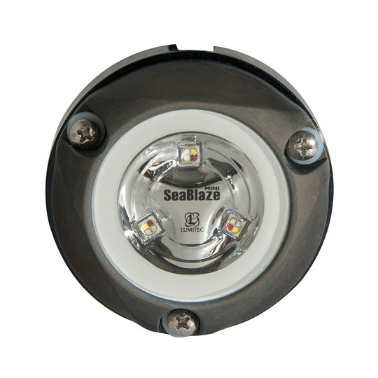 Lumitec Zambezi Mini Surface Mount Underwater Light - White - Non-Dimming - Deckhand Marine Supply