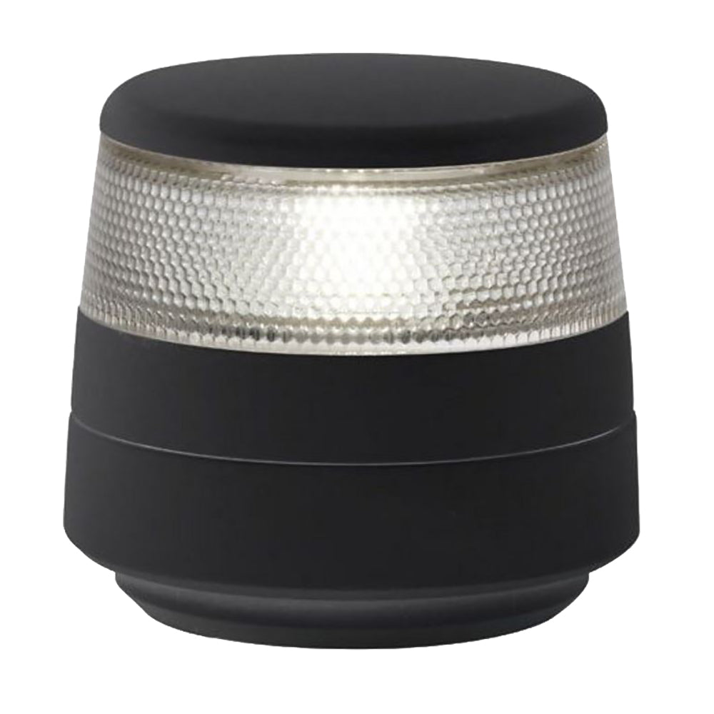 Hella Marine NaviLED 360 Compact All Round White Navigation Lamp - 2nm - Fixed Mount - Black Base - Deckhand Marine Supply