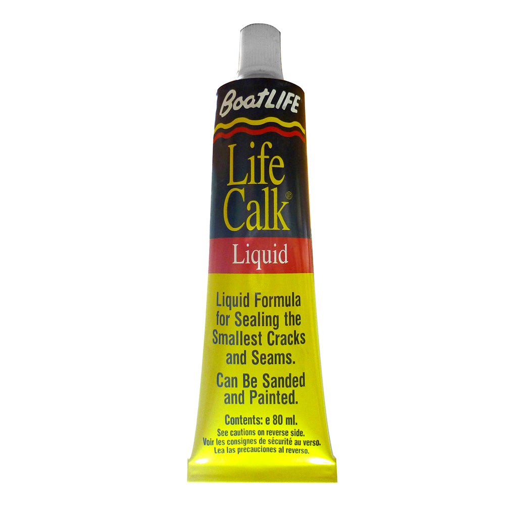 BoatLIFE Liquid Life-Calk Sealant Tube - 2.8 FL. Oz. - Black - Deckhand Marine Supply