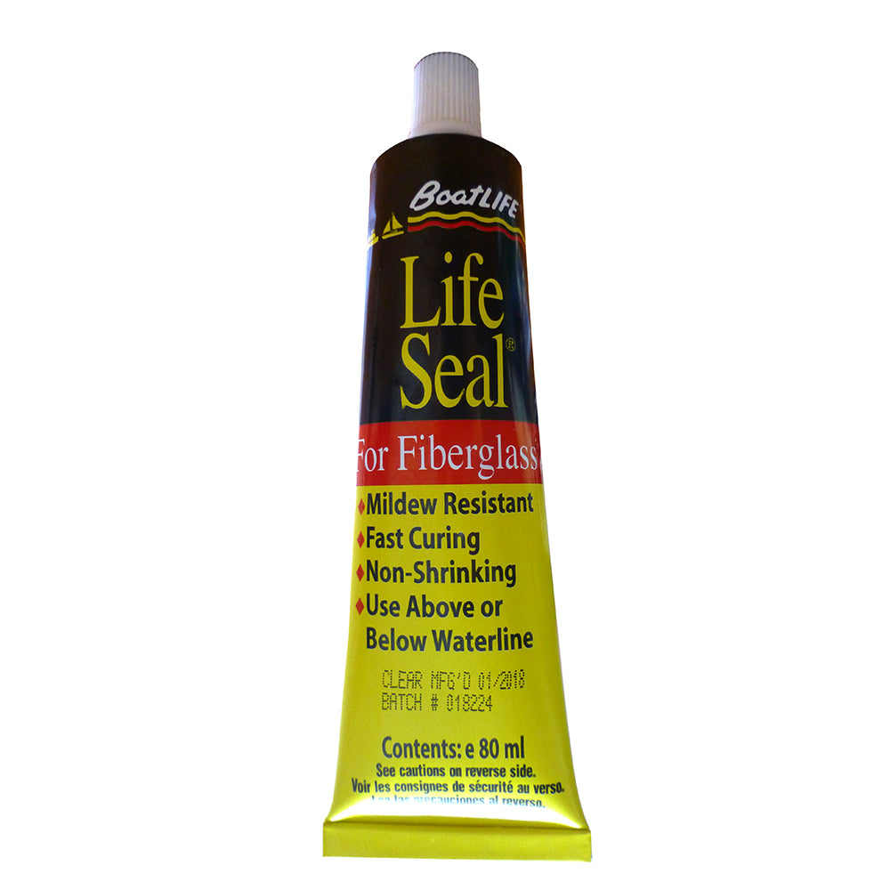 BoatLIFE LifeSeal Sealant Tube 2.8 FL. Oz - White - Deckhand Marine Supply