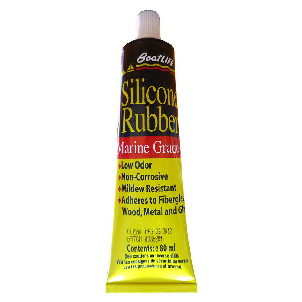 BoatLIFE Silicone Rubber Tube - 2.8 FL. Oz - Clear - Deckhand Marine Supply