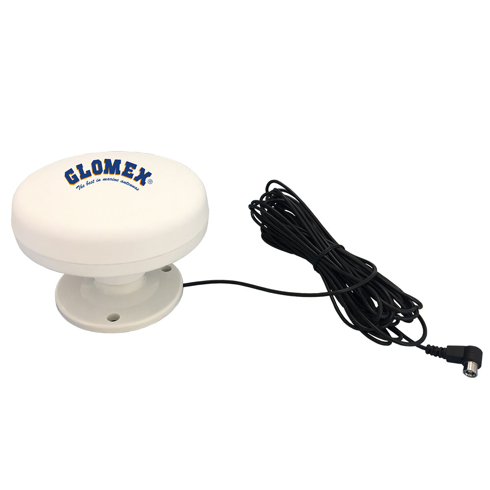 Glomex Satellite Radio Antenna w/Mounting Kit - Deckhand Marine Supply