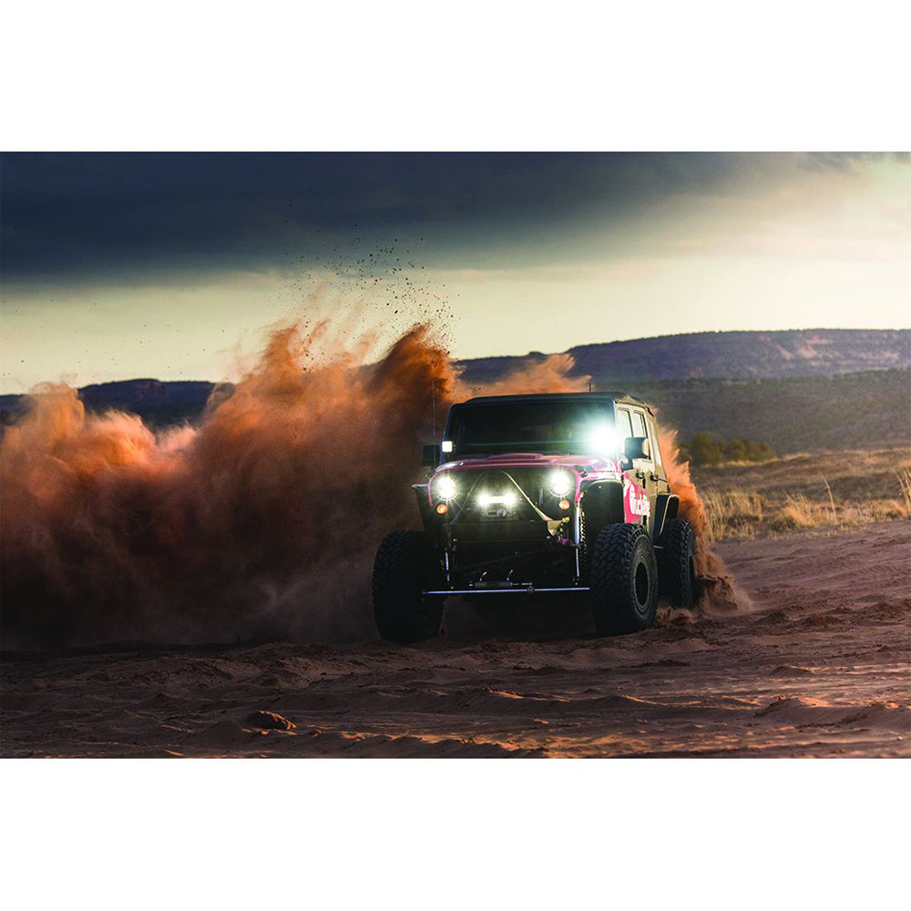 RIGID Industries D-XL PRO Diffused - Pair - Black - Deckhand Marine Supply
