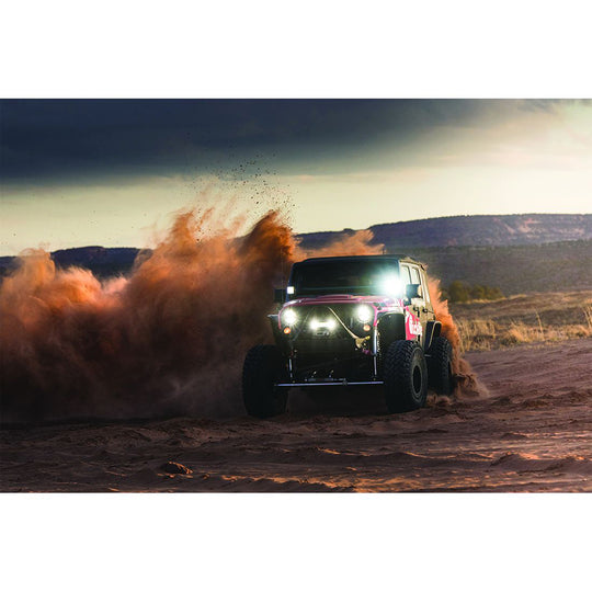 RIGID Industries D-XL PRO Diffused - Pair - Black - Deckhand Marine Supply