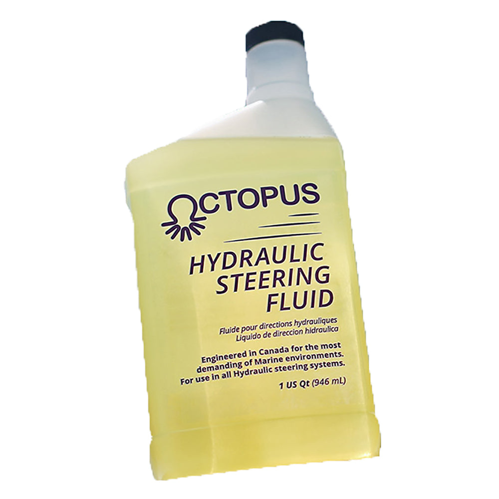 Octopus Hydraulic Steering Fluid - Quart - Deckhand Marine Supply