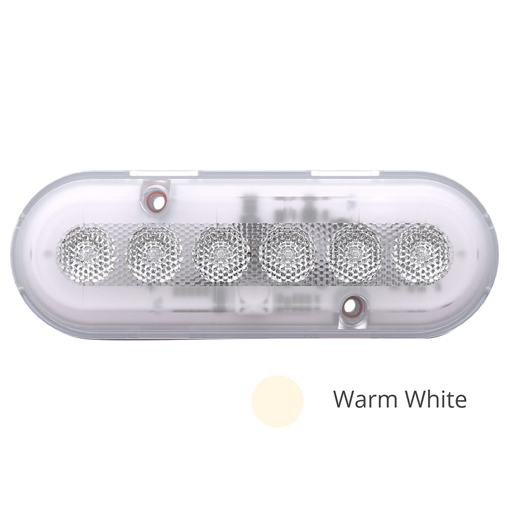 OceanLED M6 Gen2 Mast Light - Surface Mount - Warm White - Deckhand Marine Supply