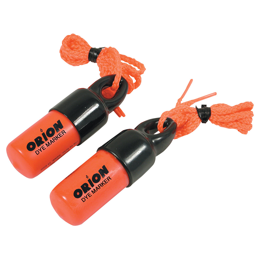 Orion Fluorescent Dye Marker - 2-Pack - Deckhand Marine Supply