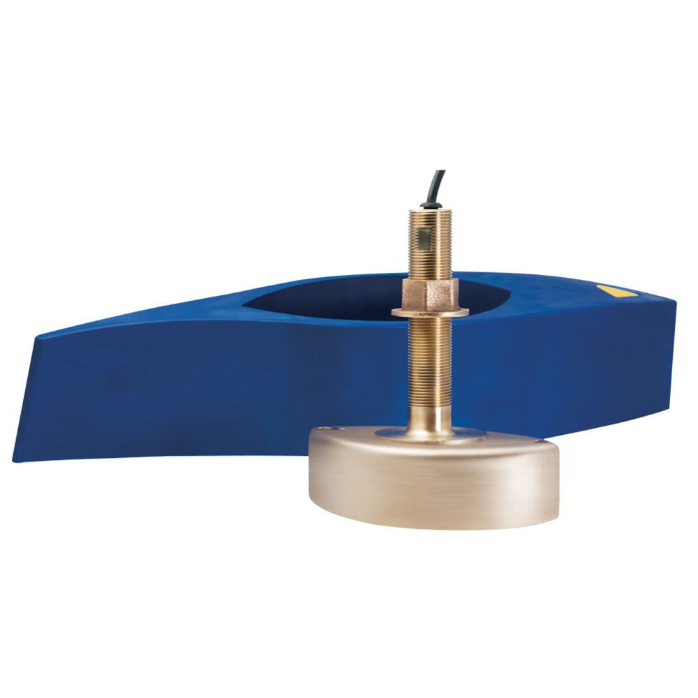 Airmar B285HW Bronze 1kW Wide Beam Chirp Thru-Hull Transducer - Requires Mix and Match Cable - Deckhand Marine Supply
