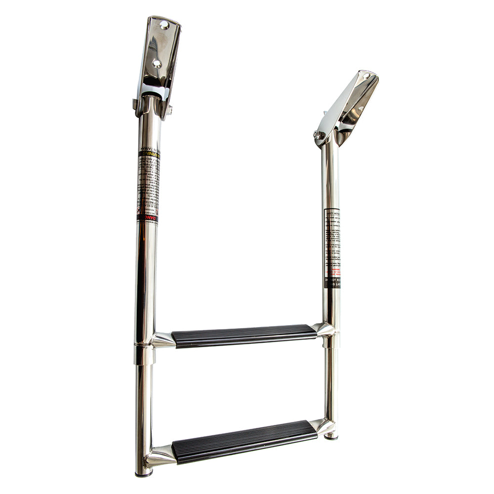 Whitecap 2-Step Telescoping Swim Ladder - Deckhand Marine Supply