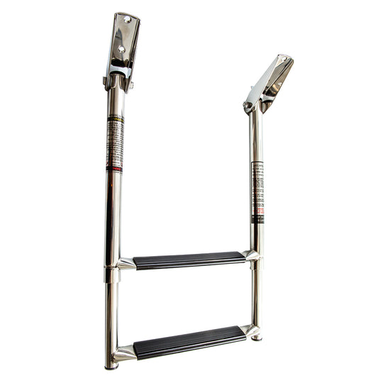 Whitecap 2-Step Telescoping Swim Ladder - Deckhand Marine Supply
