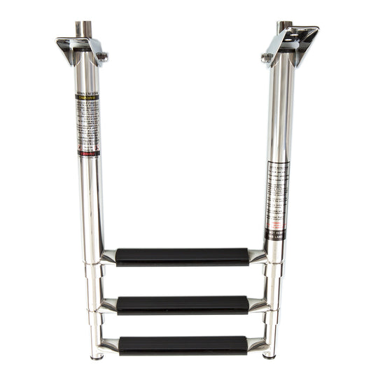 Whitecap 3-Step Telescoping Swim Ladder - Deckhand Marine Supply