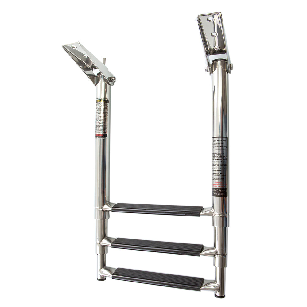 Whitecap 3-Step Telescoping Swim Ladder - Deckhand Marine Supply