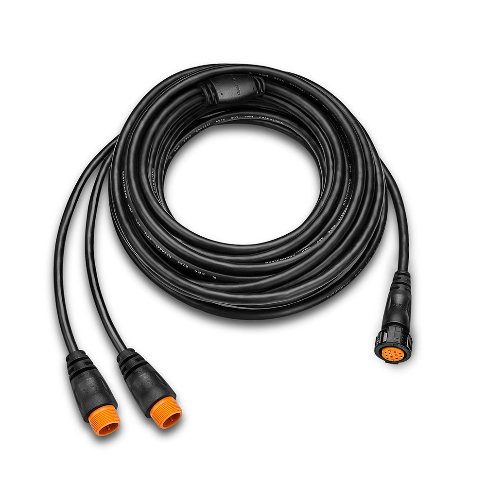 Garmin 12-Pin Transducer Y-Cable Port/Starboard - 10m - Deckhand Marine Supply