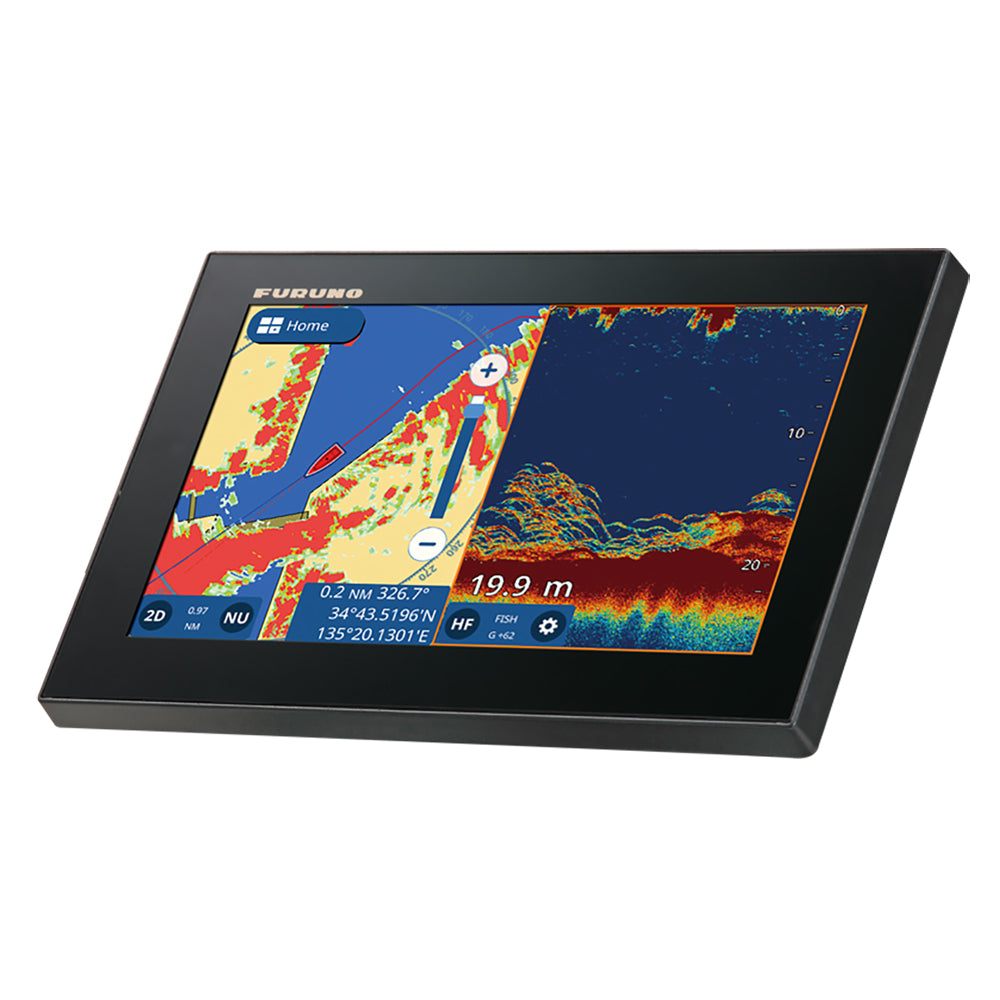 Furuno GP1971F 9" GPS/Chartplotter/Fishfinder 50/200, 600W, 1kW, Single Channel  CHIRP - Deckhand Marine Supply