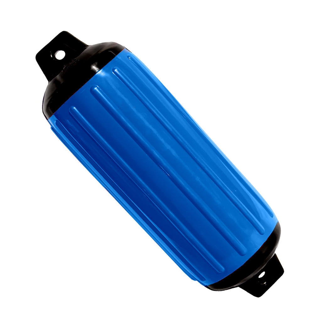 Taylor Made Super Gard 5.5" x 20" Inflatable Vinyl Fender - Blue - Deckhand Marine Supply