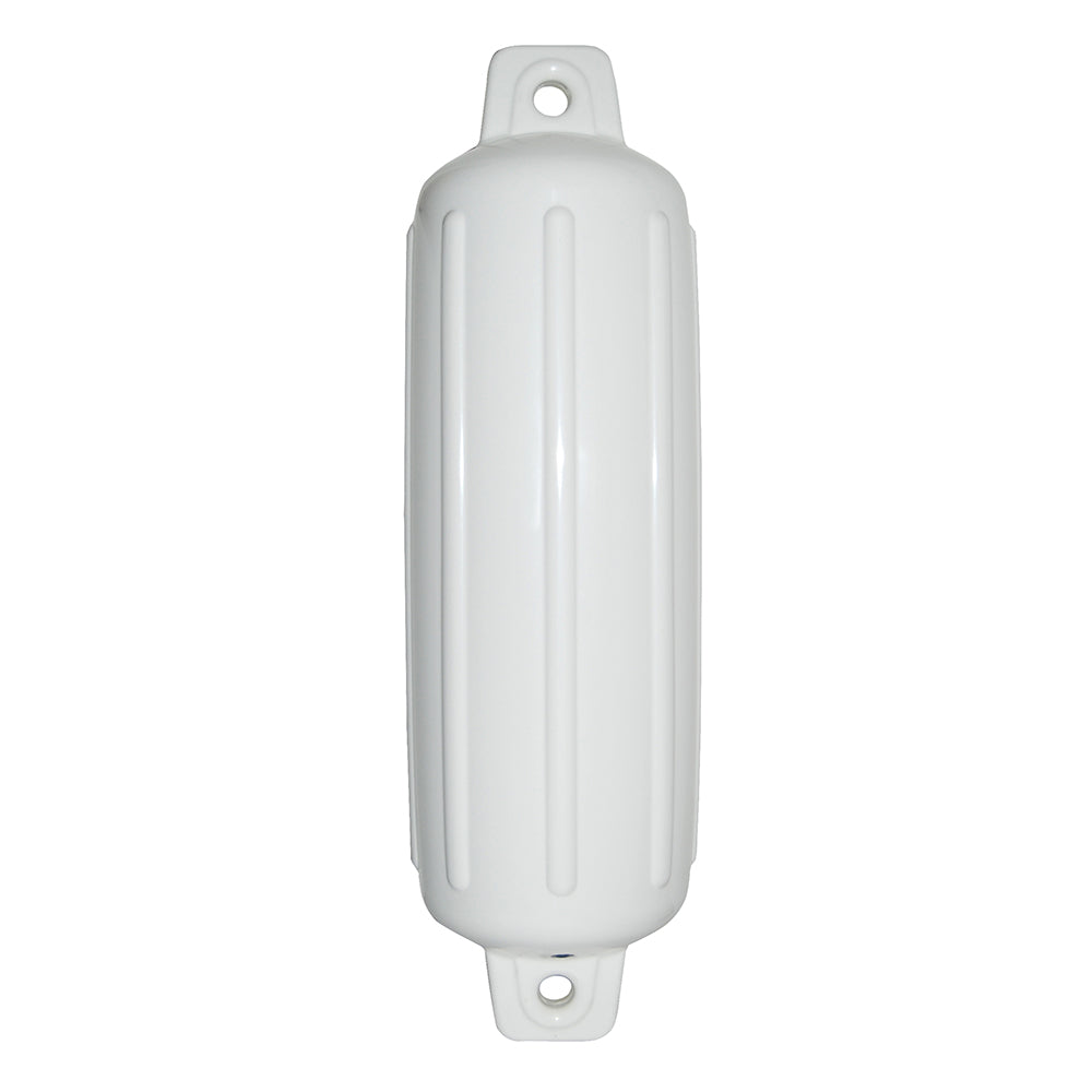 Taylor Made Storm Gard 6.5" x 22" Inflatable Vinyl Fender - White - Deckhand Marine Supply