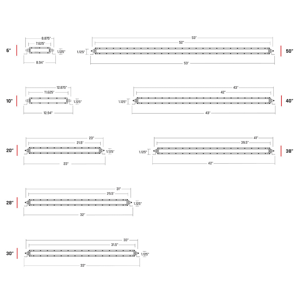 RIGID Industries SR-Series PRO 20" - Spot/Flood Combo LED - White - Deckhand Marine Supply