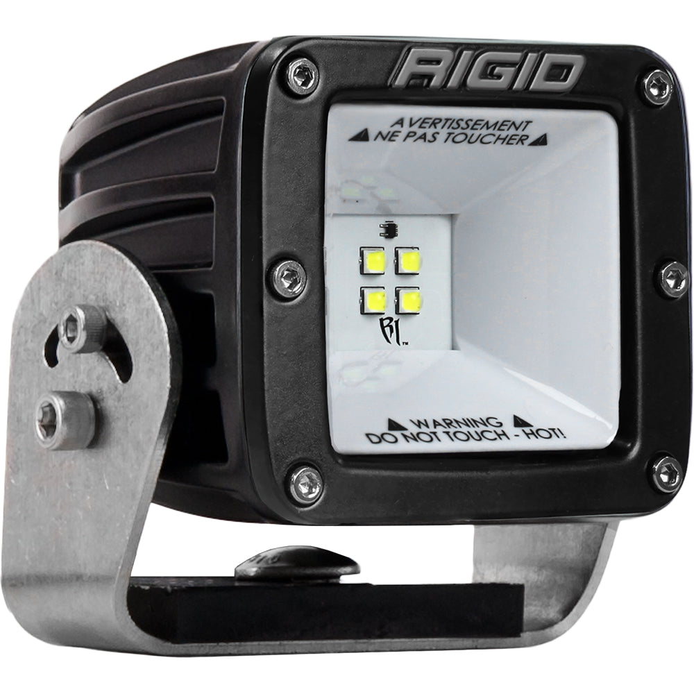 RIGID Industries 2x2 115 - DC Scene Light - Black - Deckhand Marine Supply
