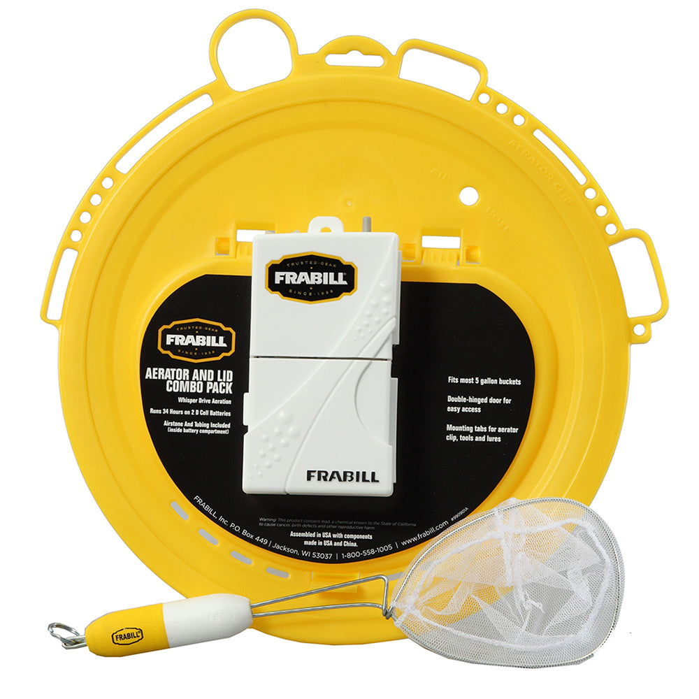 Frabill Aeration  Lid Combo Pack - Deckhand Marine Supply