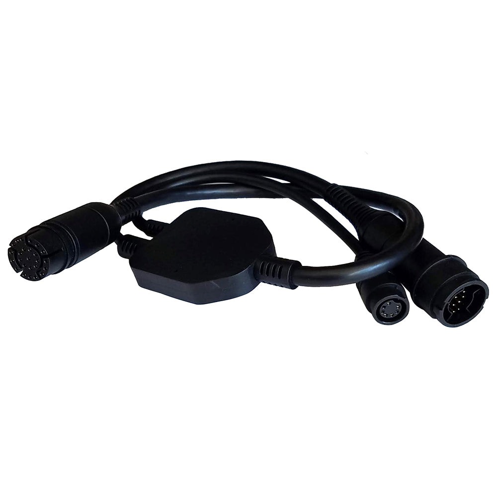 Raymarine Adapter Cable 25-Pin to 25-Pin  7-Pin - Y-Cable to RealVision  Embedded 600W Airmar TD to Axiom RV - Deckhand Marine Supply
