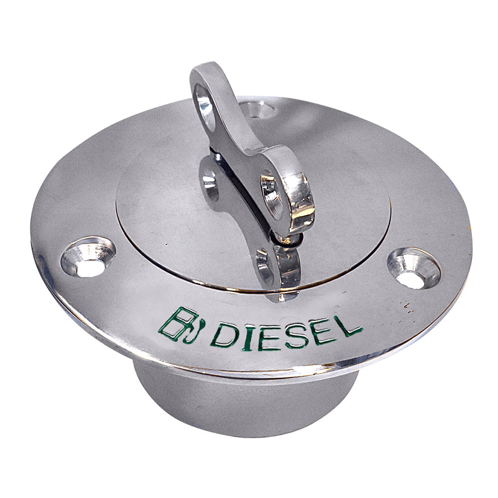Whitecap Pipe Deck Fill 1-1/2" Diesel - Deckhand Marine Supply
