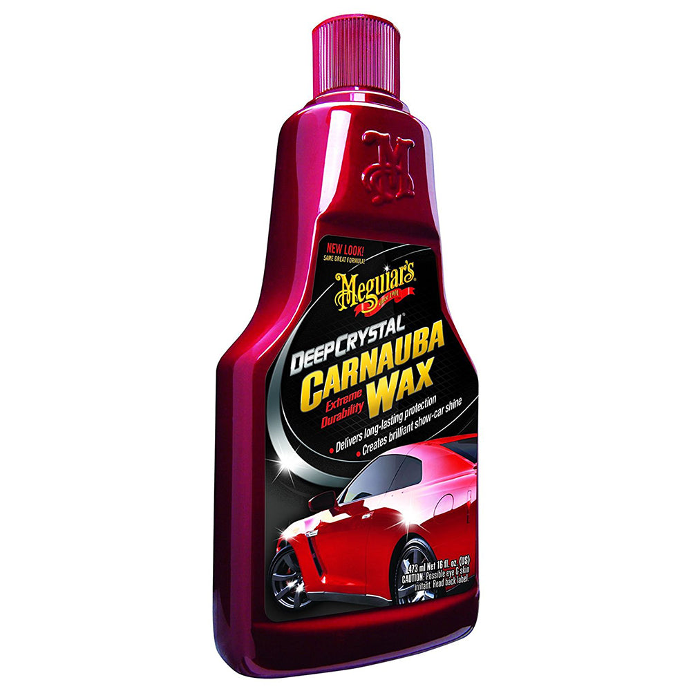 Meguiars Deep Crystal Carnauba Wax - 16oz - Deckhand Marine Supply